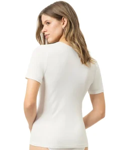 Dames T-shirt ecru