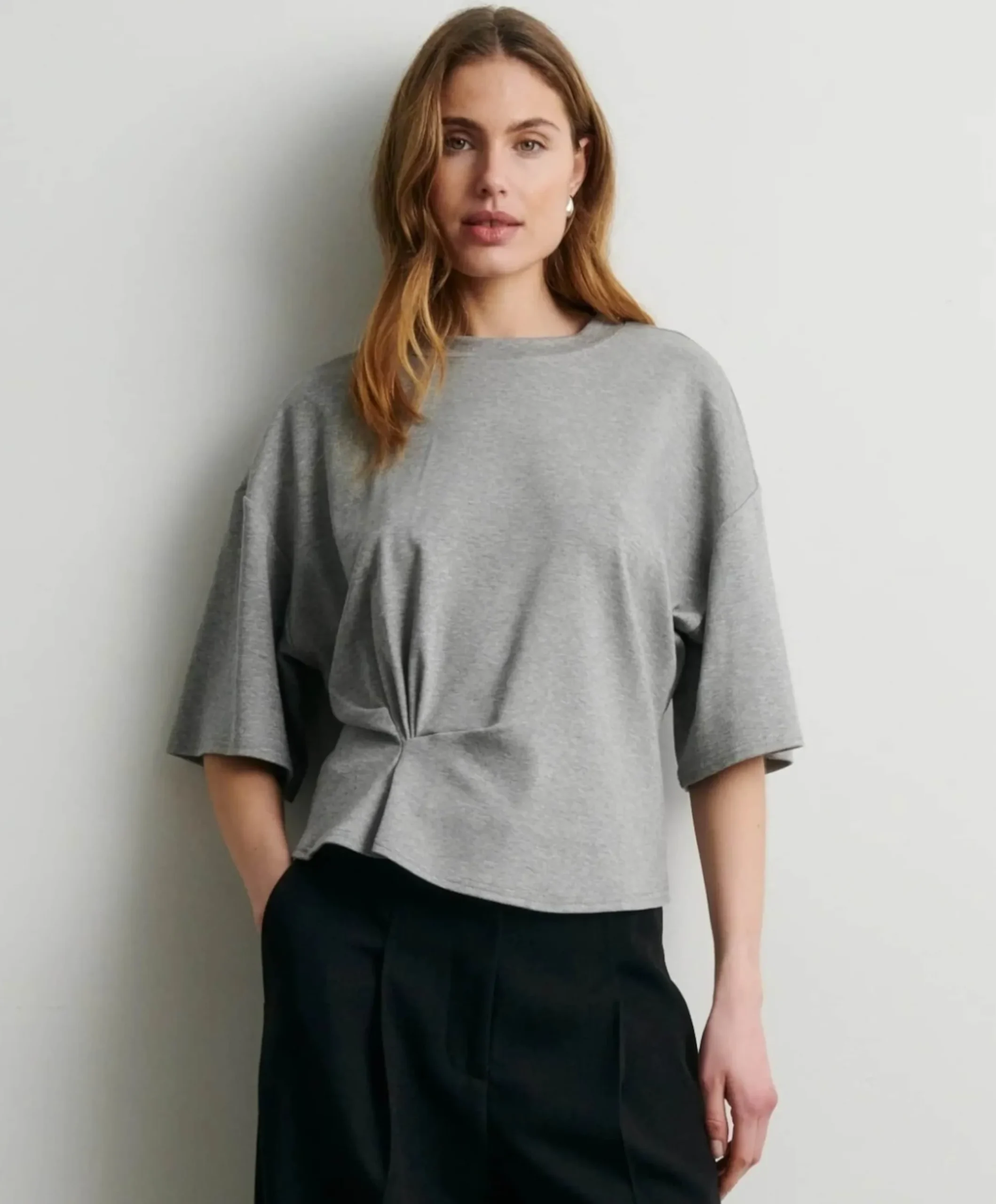 Dames T-shirt grijs