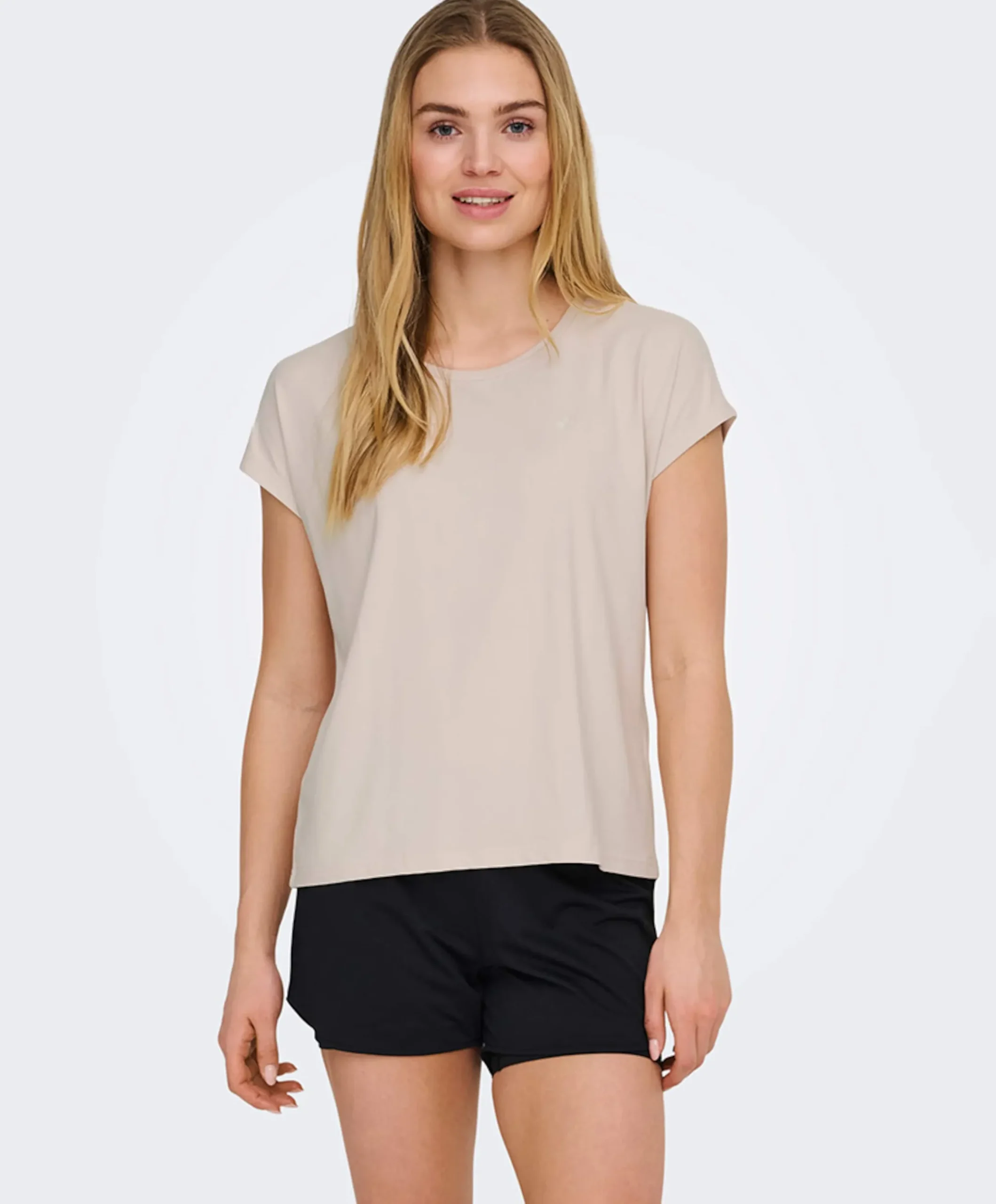 Dames t-shirt grijs
