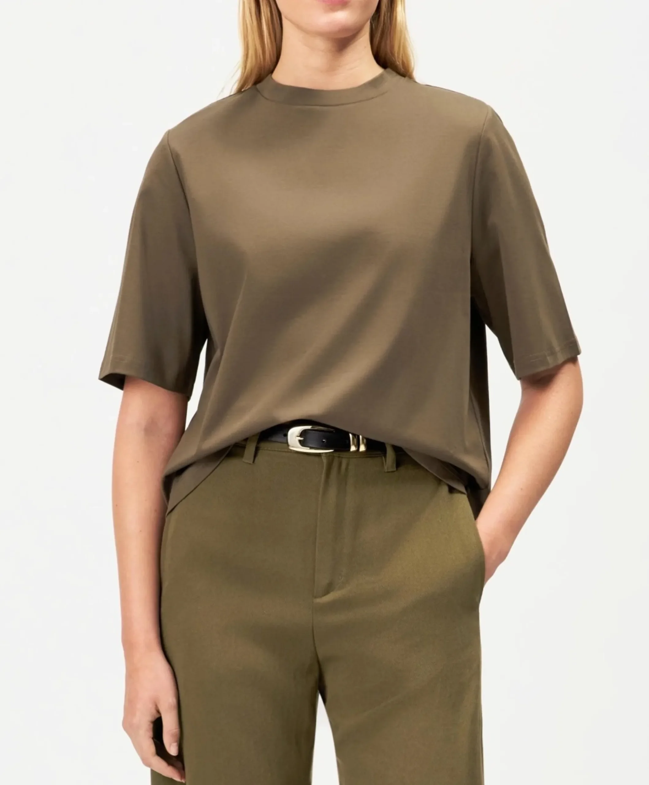 Dames T-shirt groen