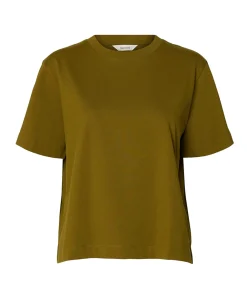 Dames T-shirt groen