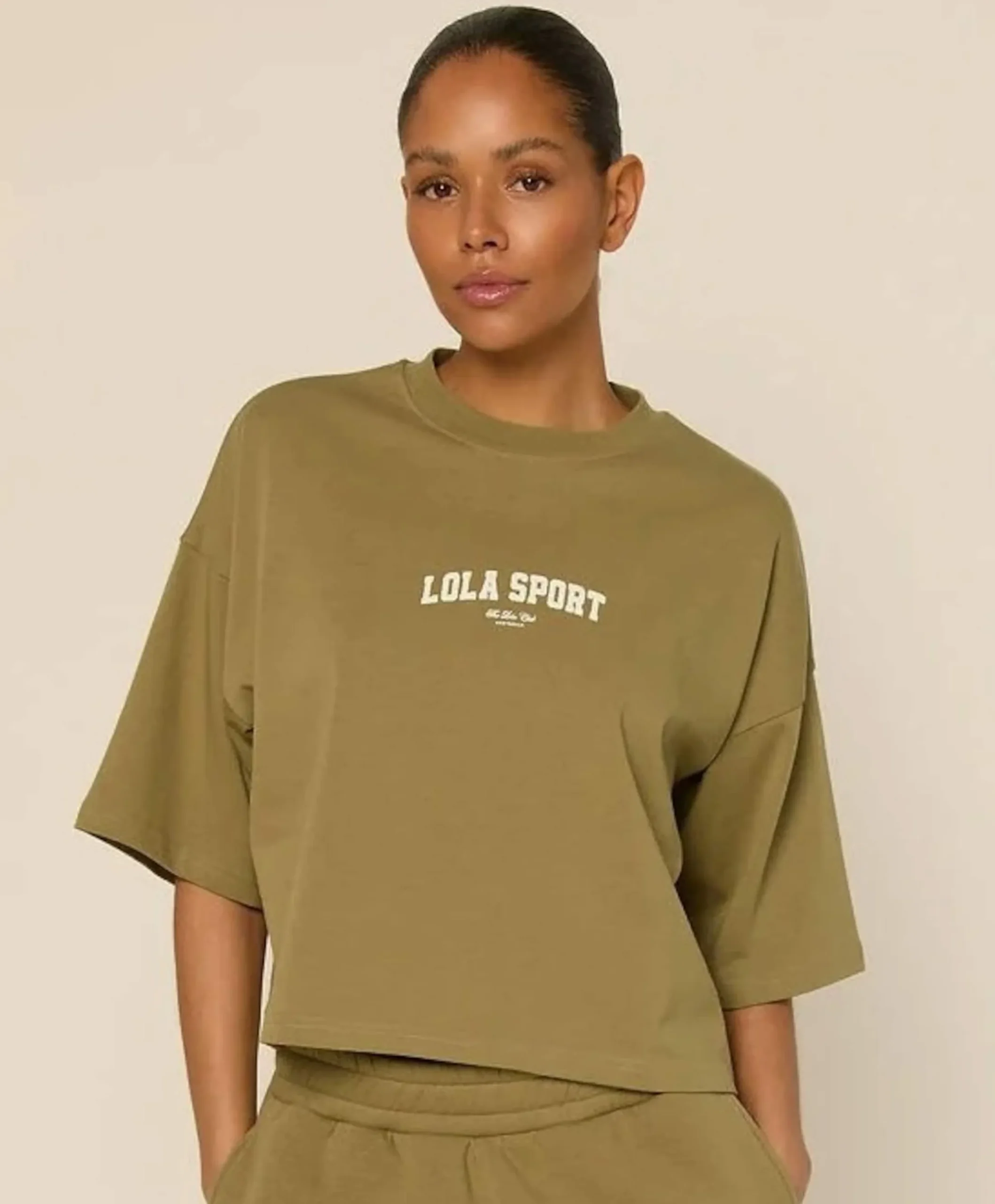 Dames t-shirt groen