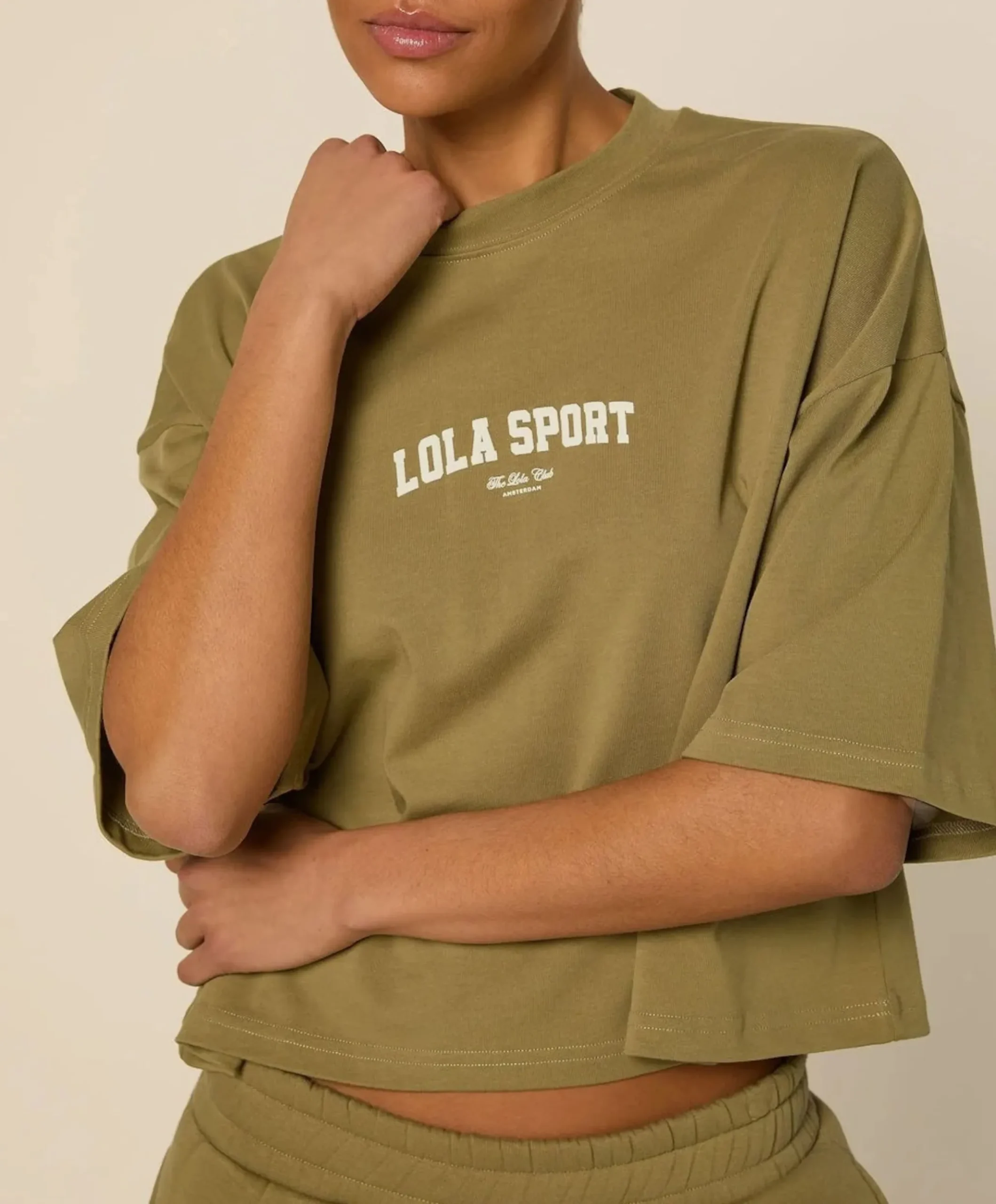 Dames t-shirt groen