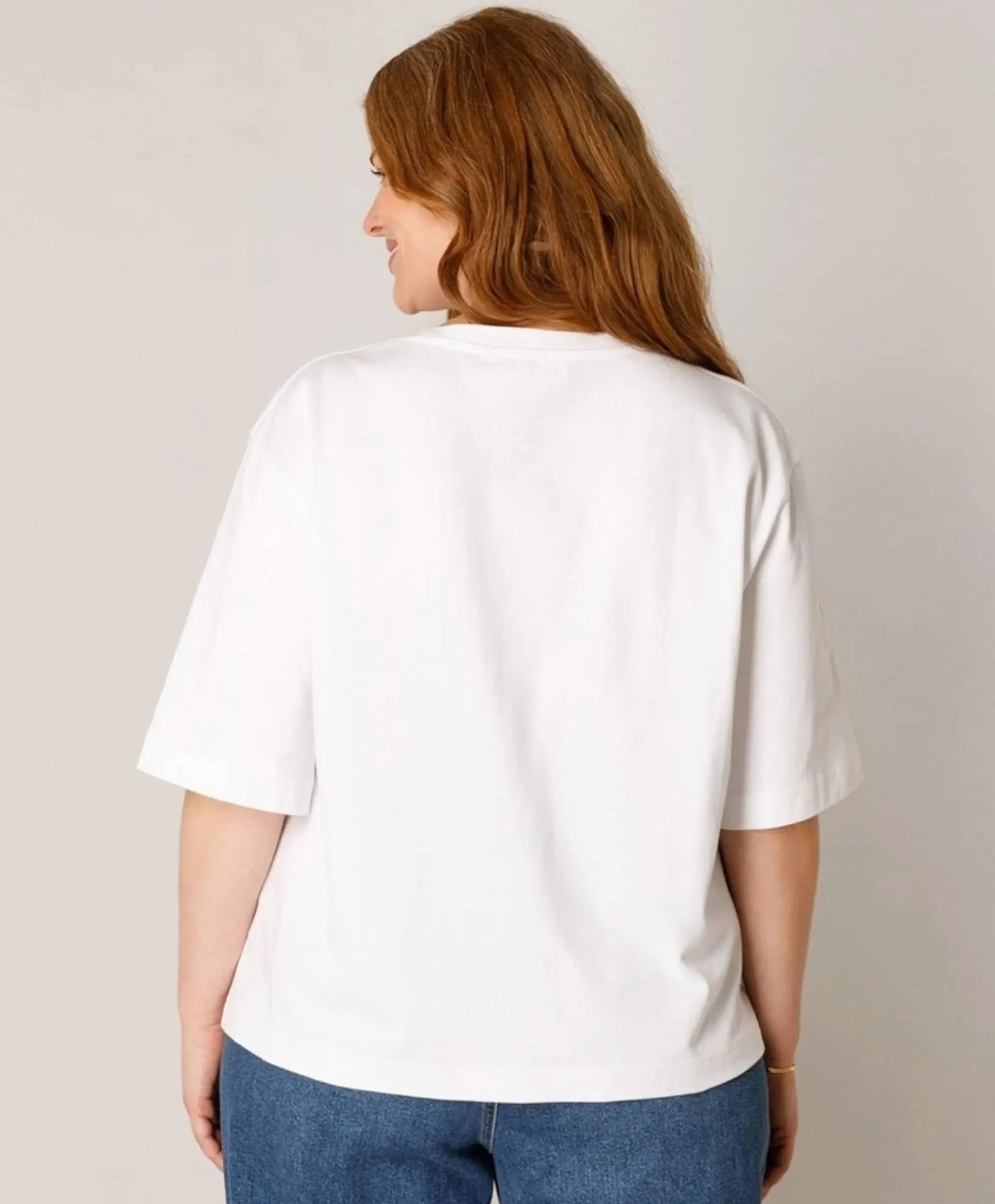 Dames T-shirt wit