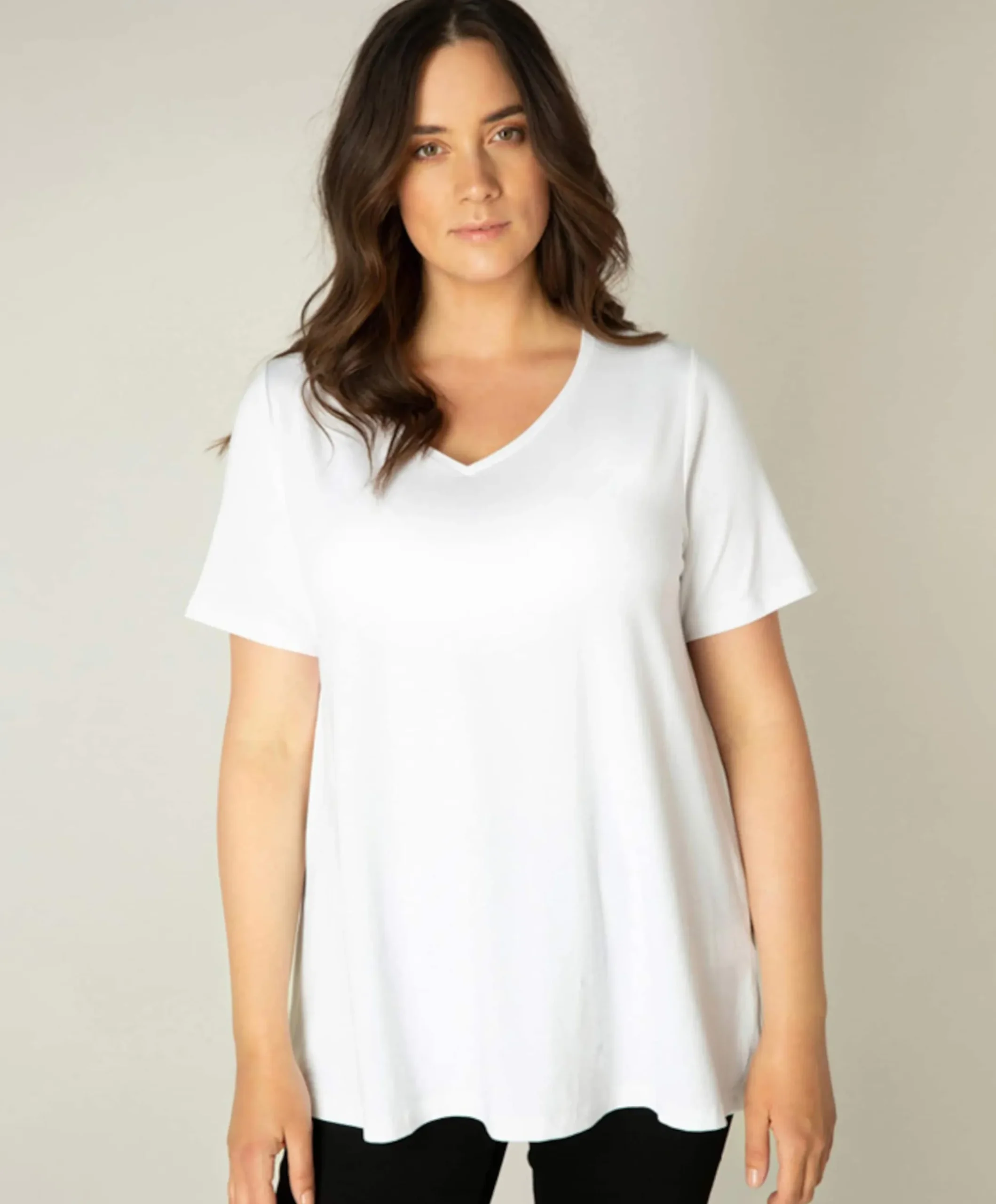 Dames T-shirt wit