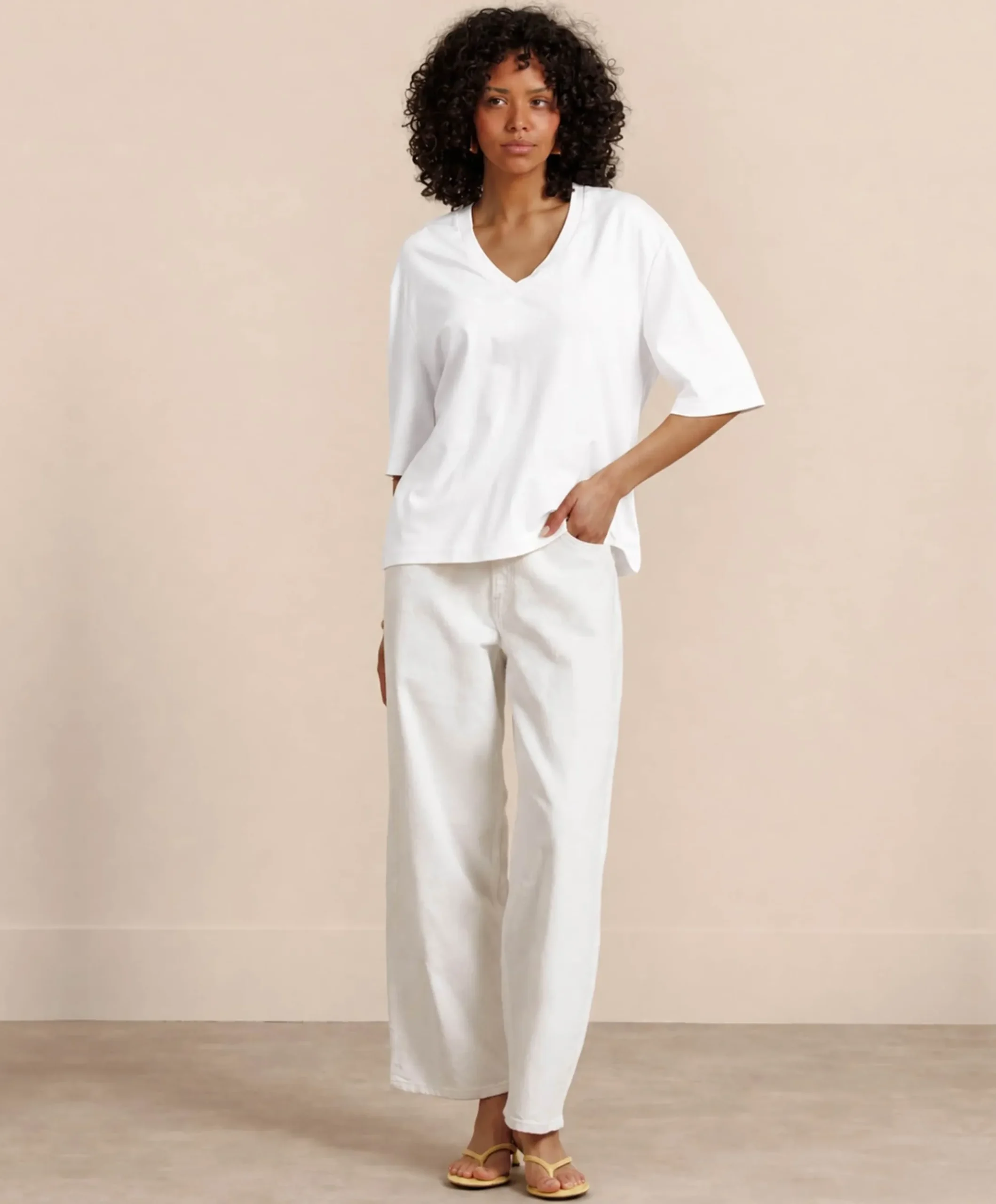 Dames T-shirt wit