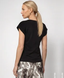 Dames T-shirt zwart