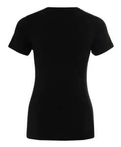 Dames T-shirt zwart