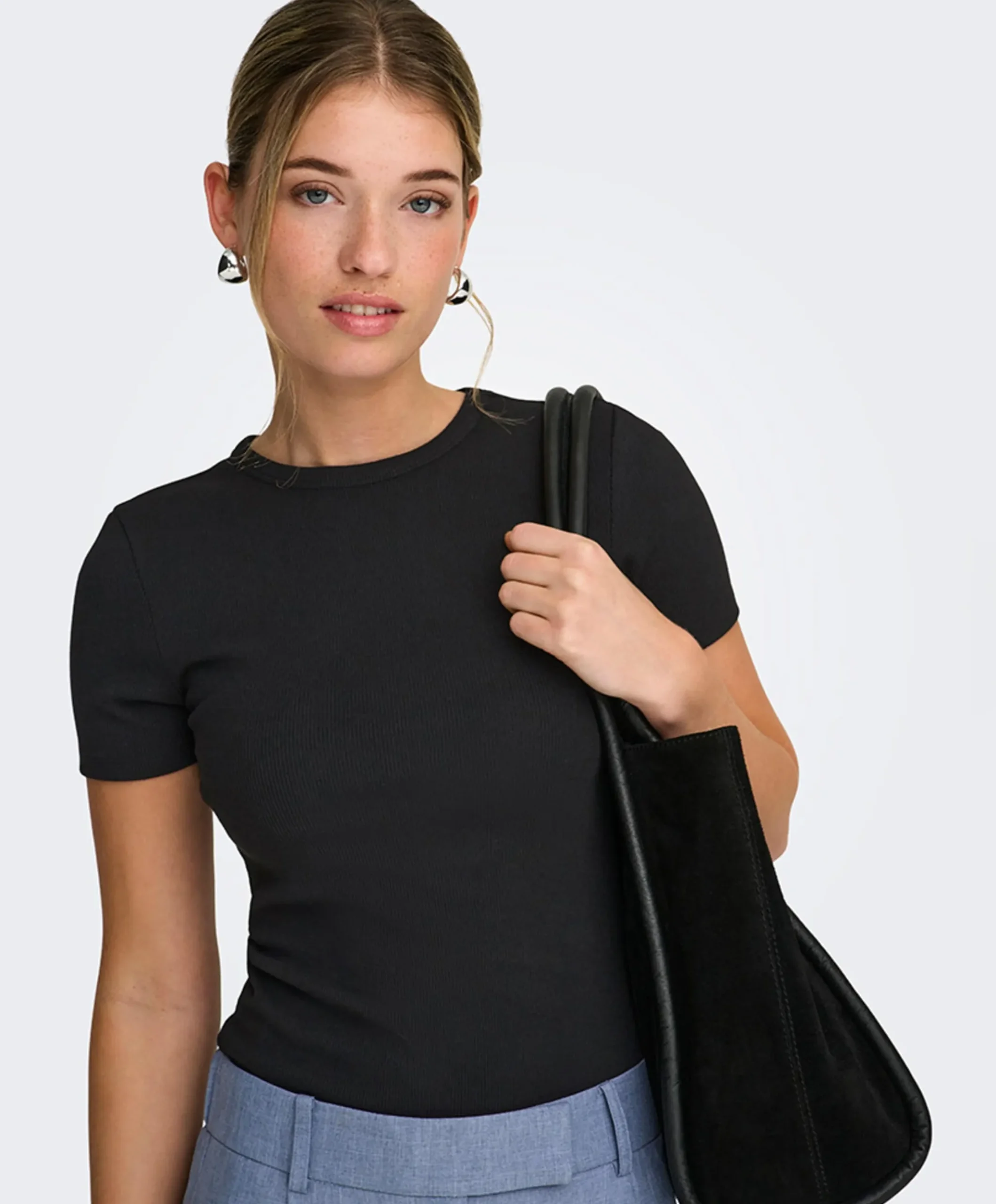 Dames T-shirt zwart