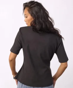 Dames T-shirt zwart