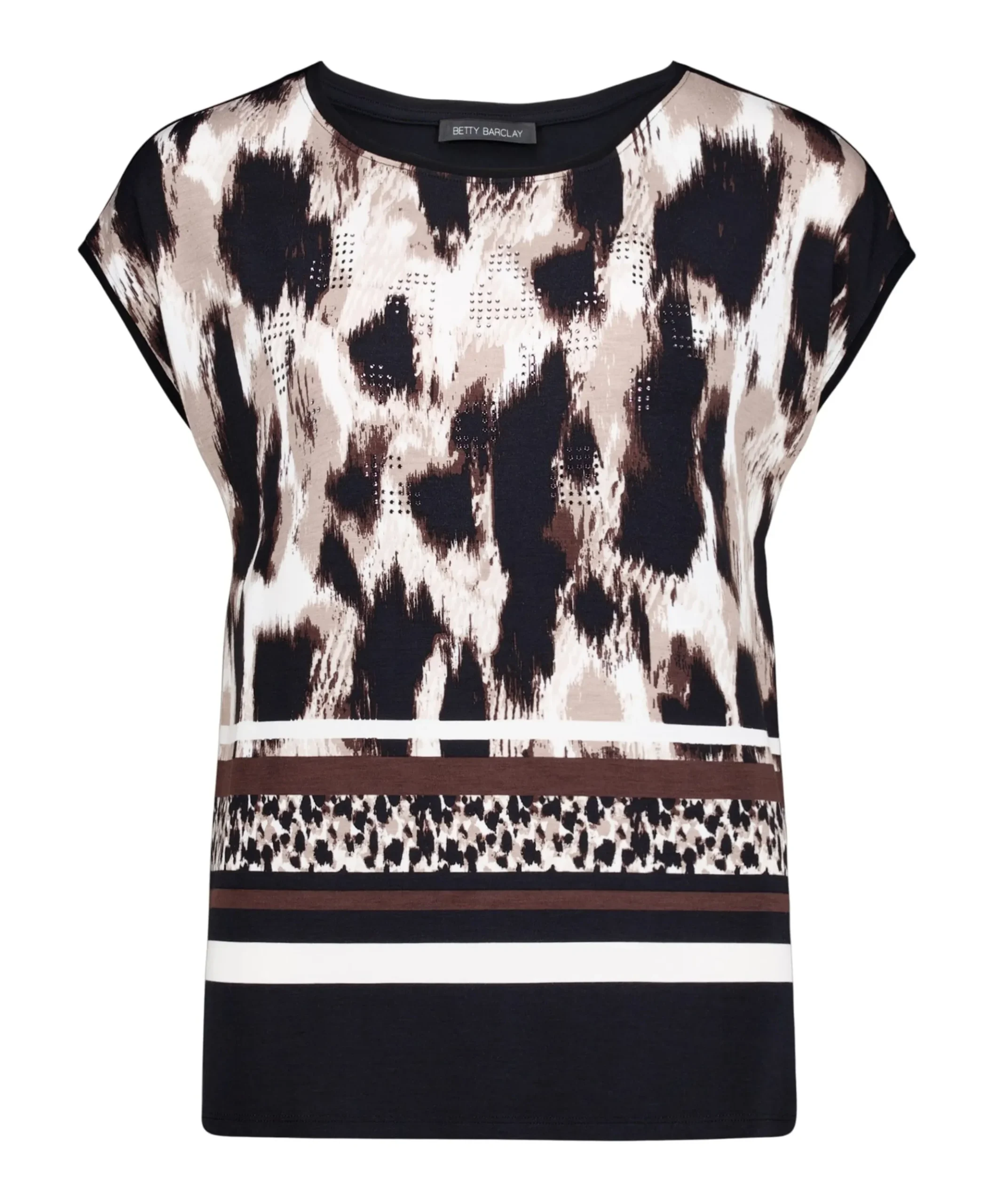 Dames T-shirt zwart