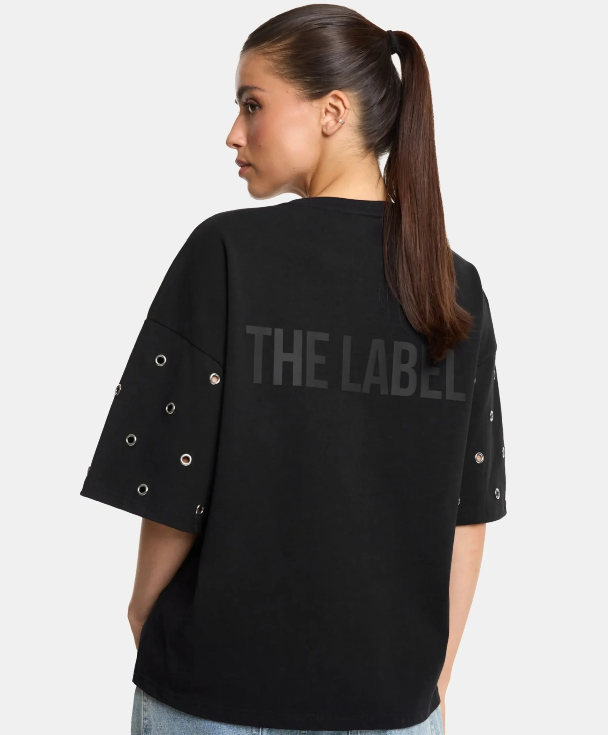 Dames T-shirt zwart