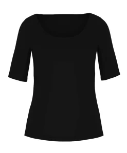 Dames T-shirt zwart