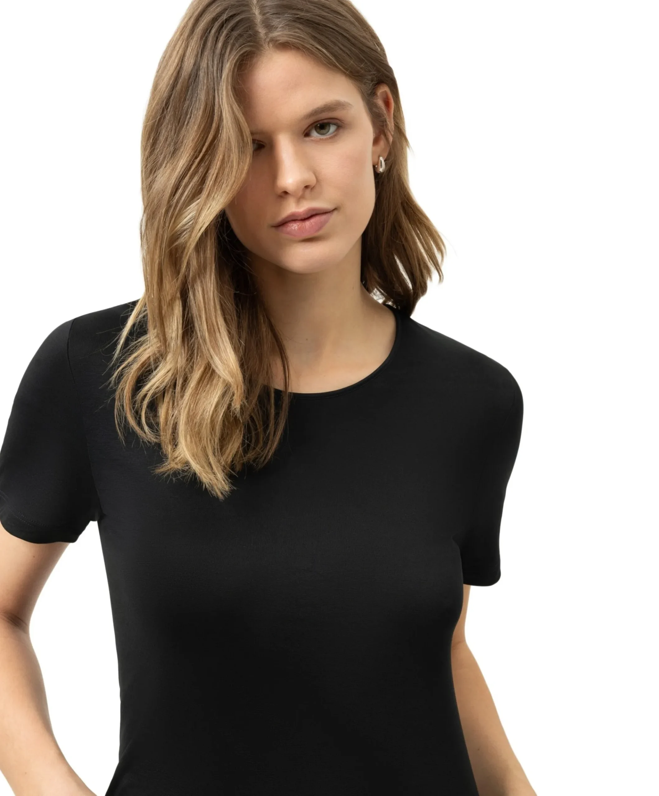 Dames T-shirt zwart