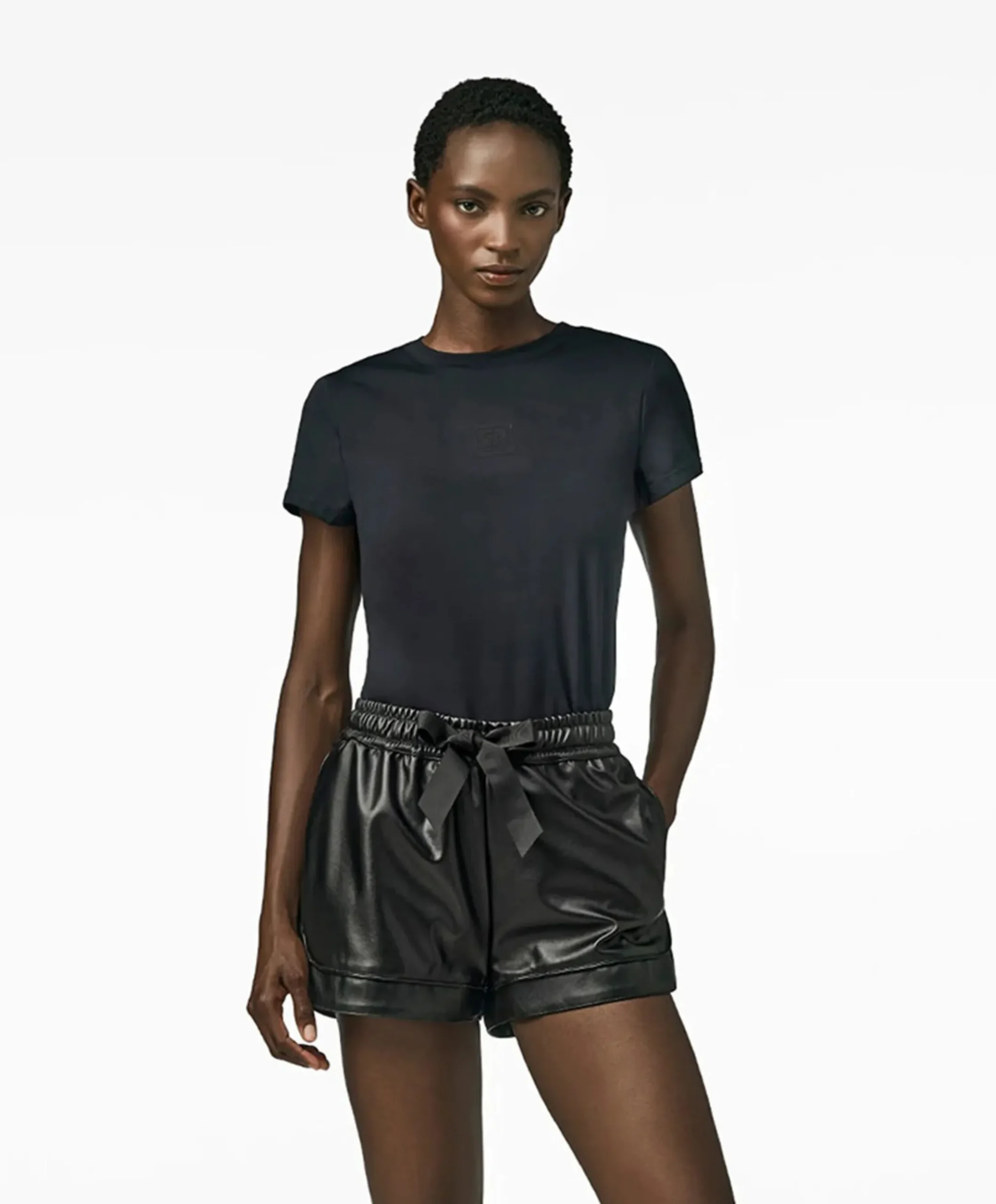 Dames t-shirt zwart