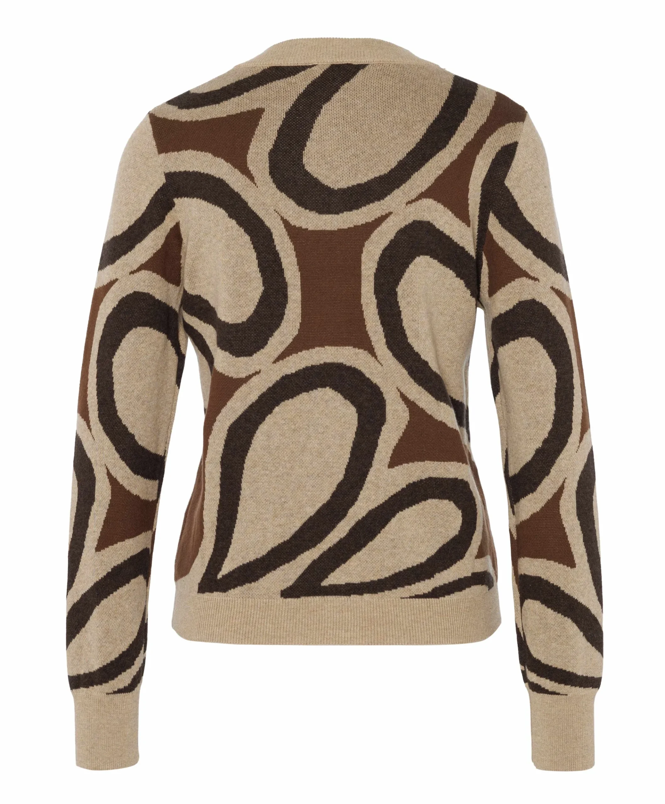 Dames vest beige