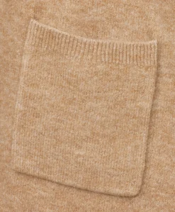 Dames vest beige