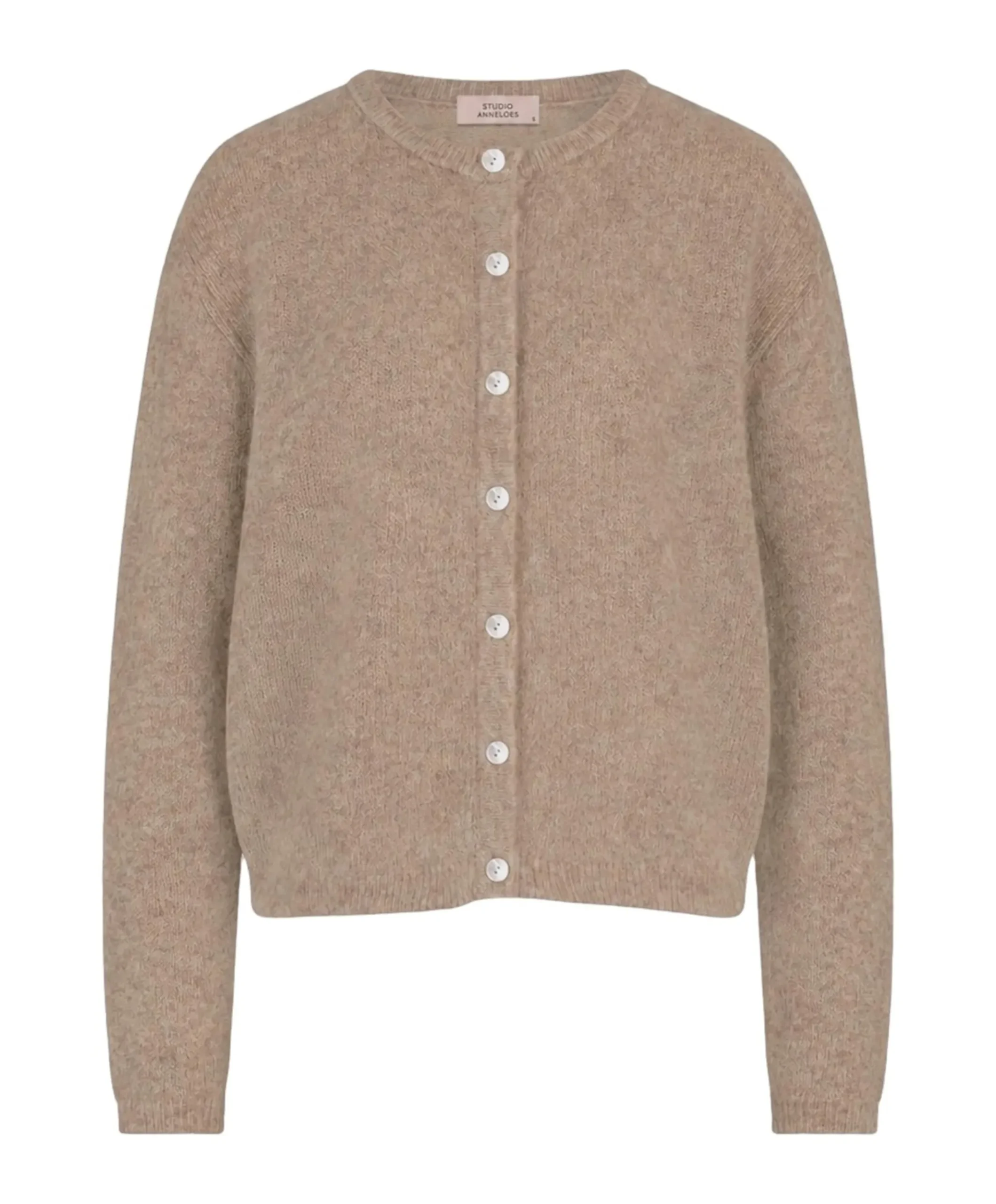 Dames vest beige