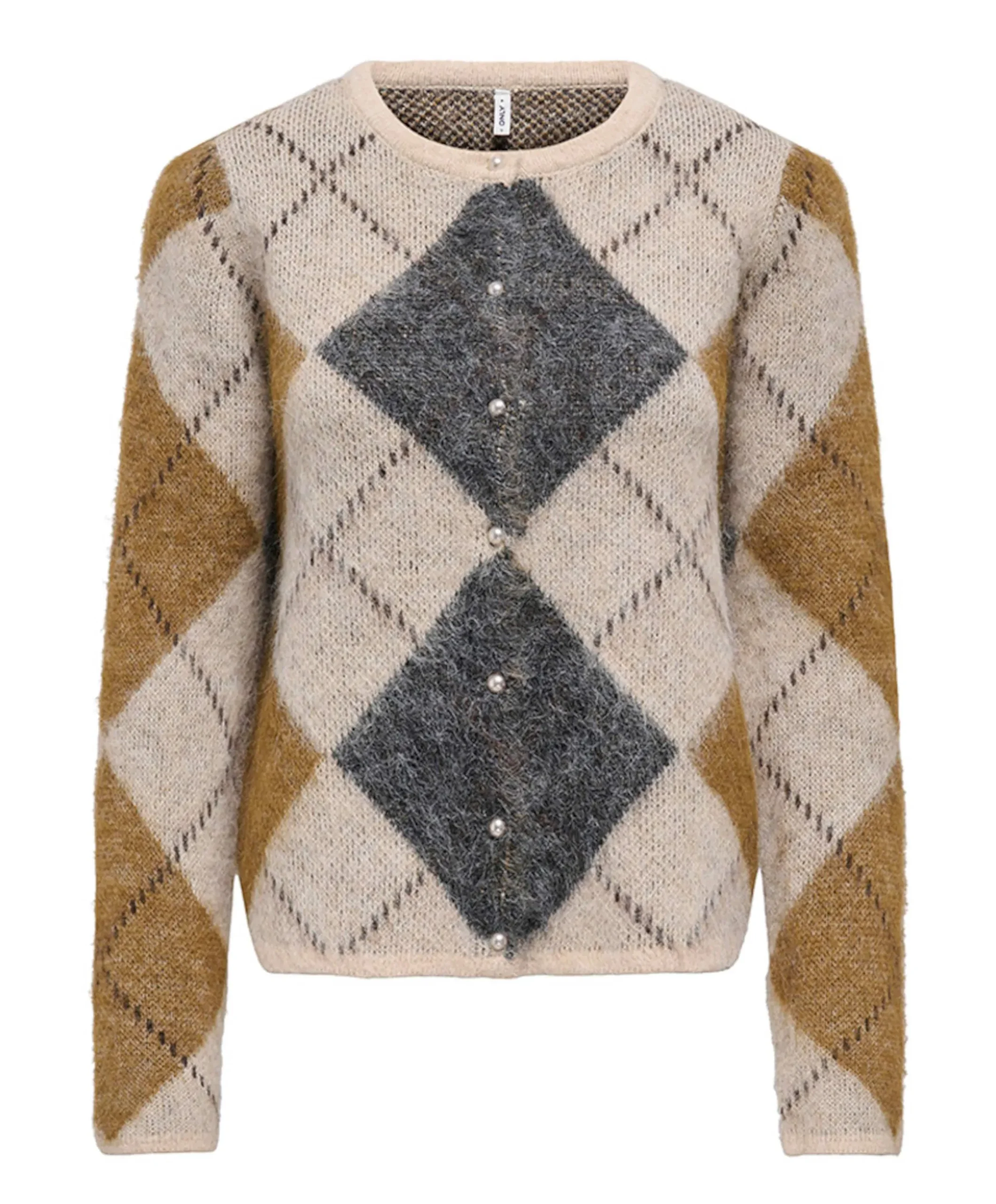 Dames vest beige