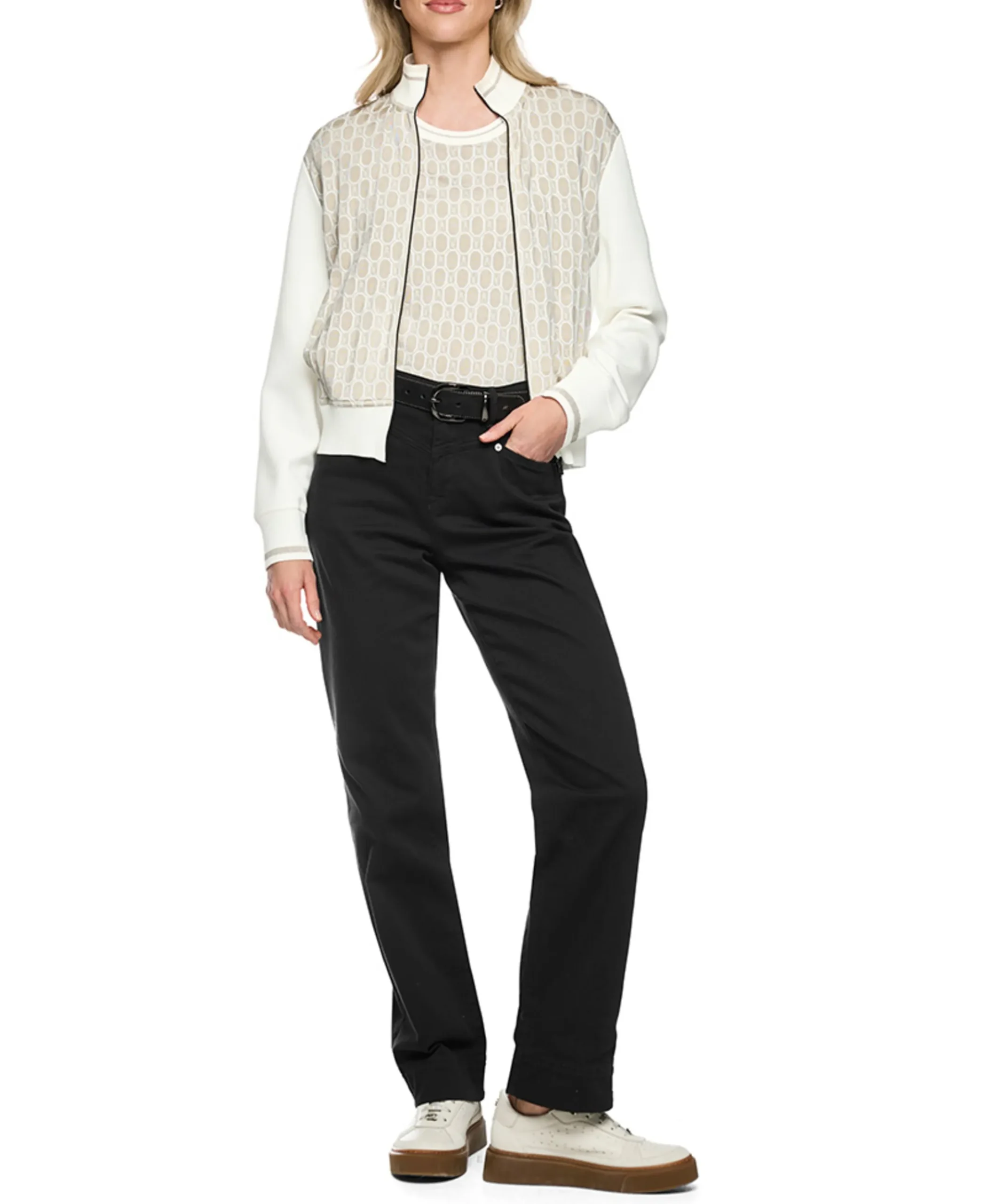 Dames vest beige