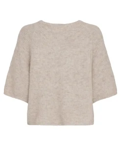 Dames vest beige