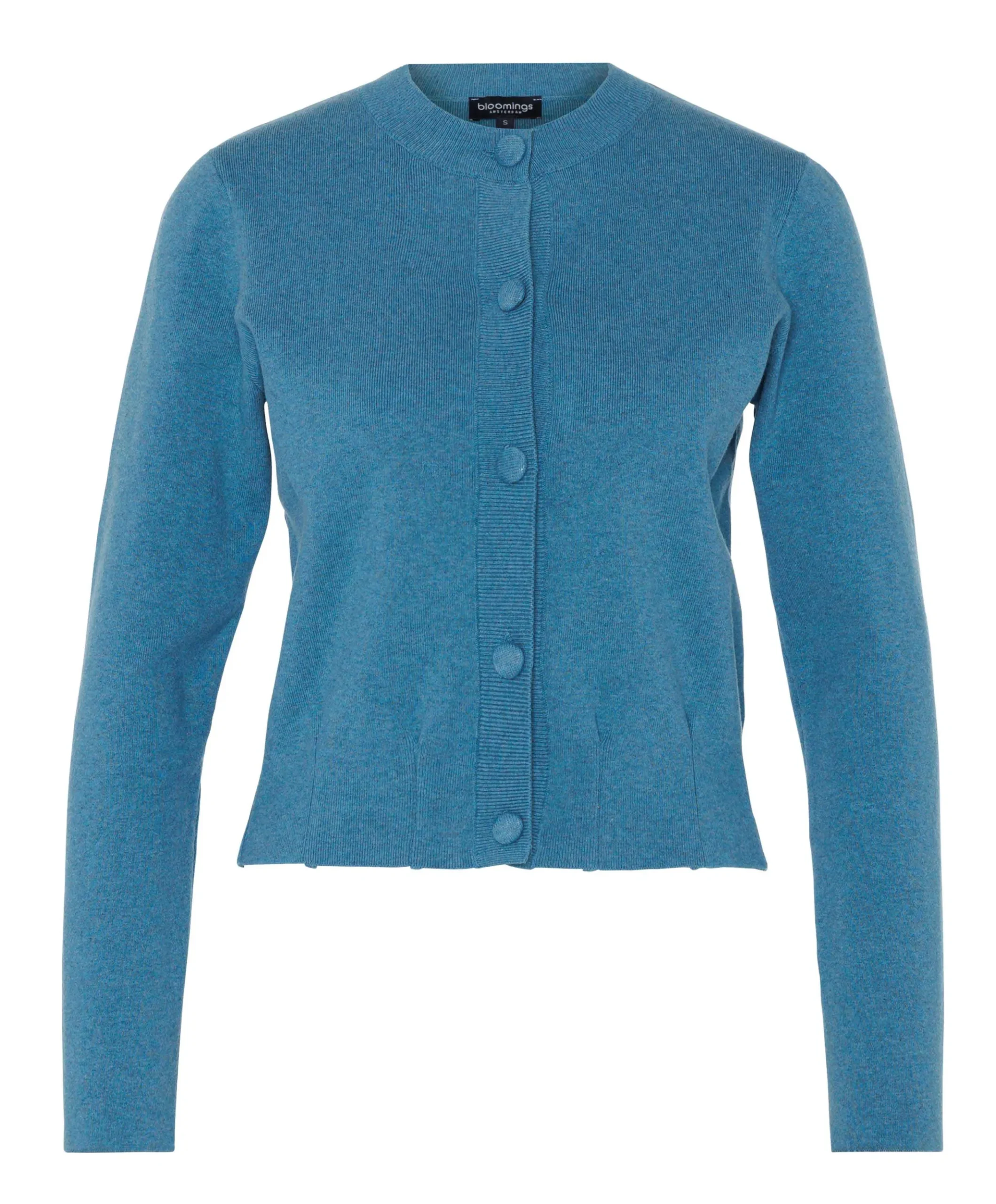 Dames vest blauw