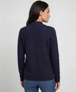 Dames vest blauw