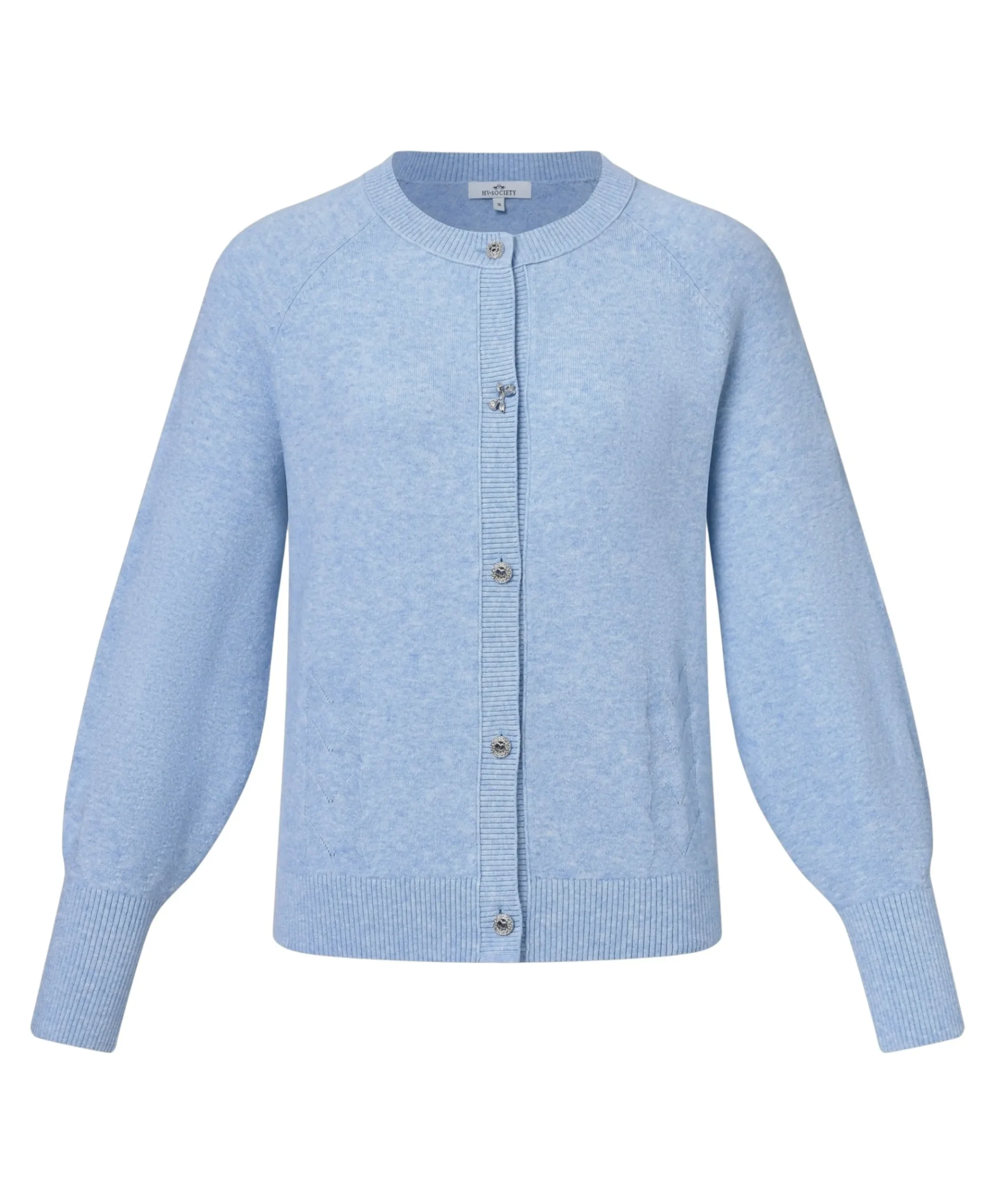 Dames vest blauw