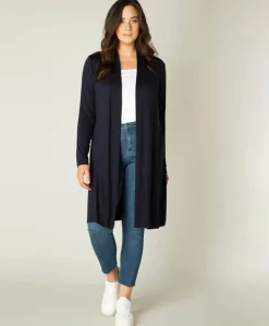 Dames vest blauw