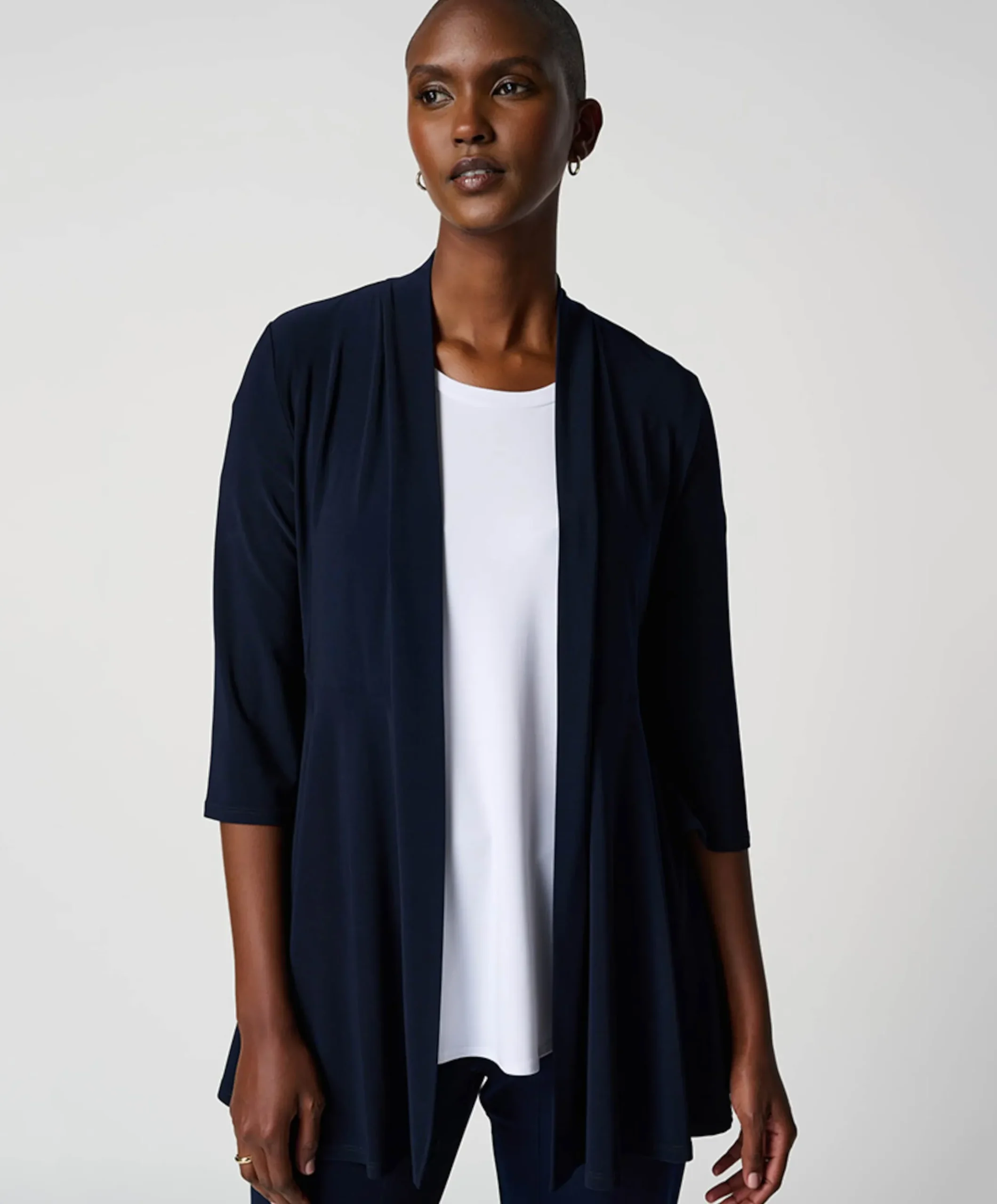 Dames vest blauw
