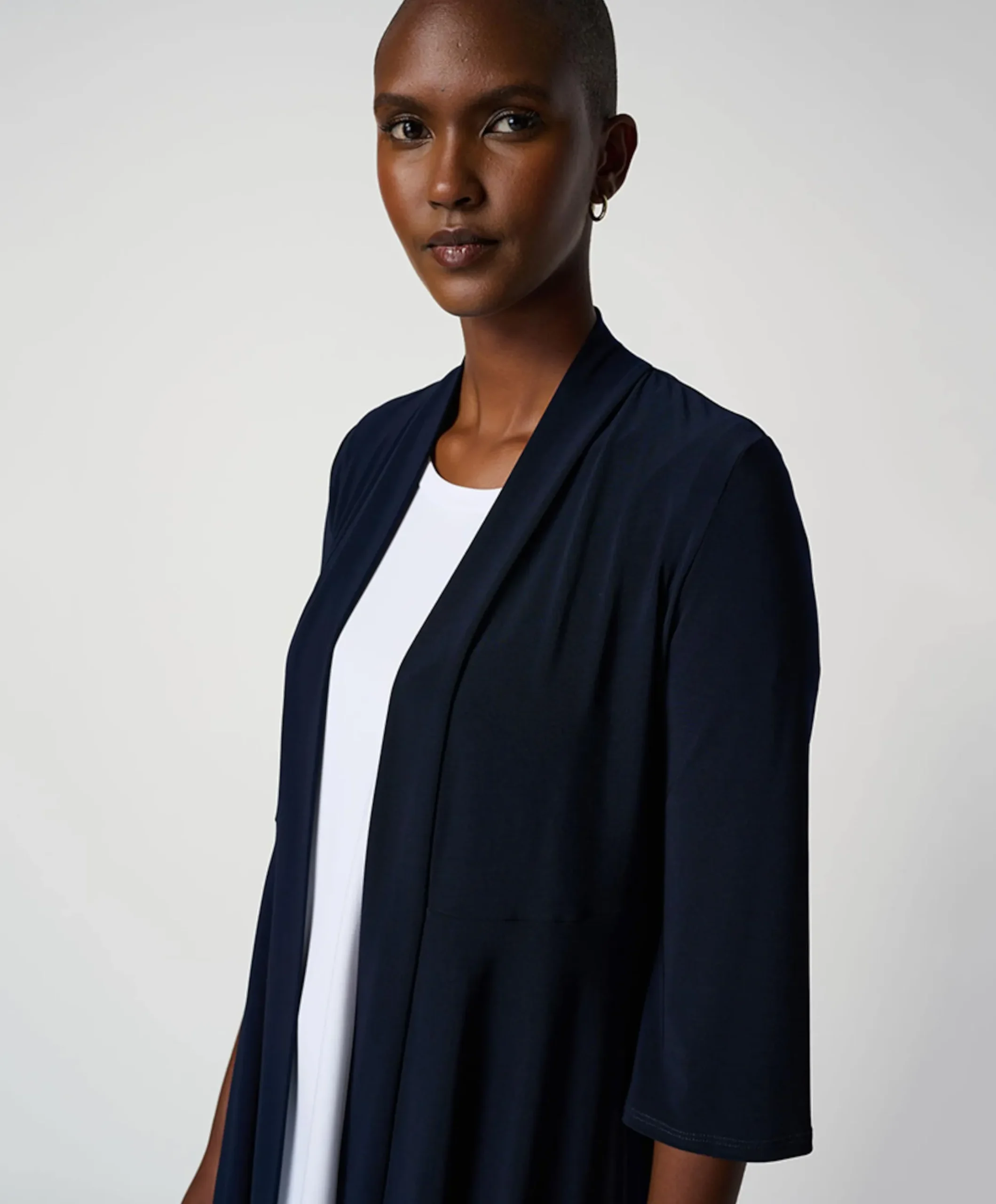 Dames vest blauw