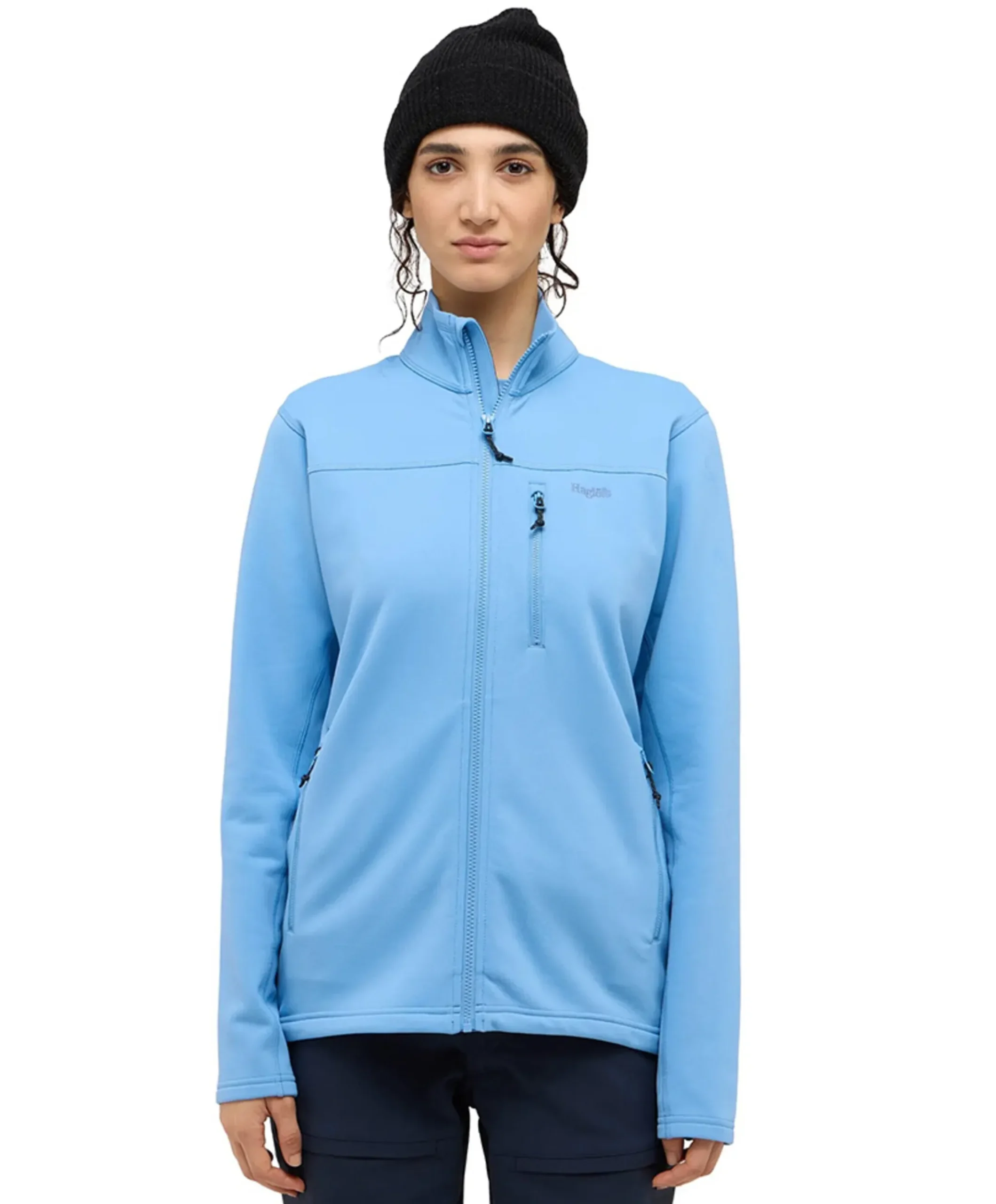 Dames vest blauw