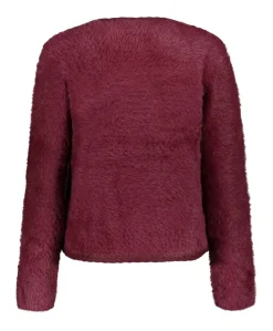 Dames vest bordeaux