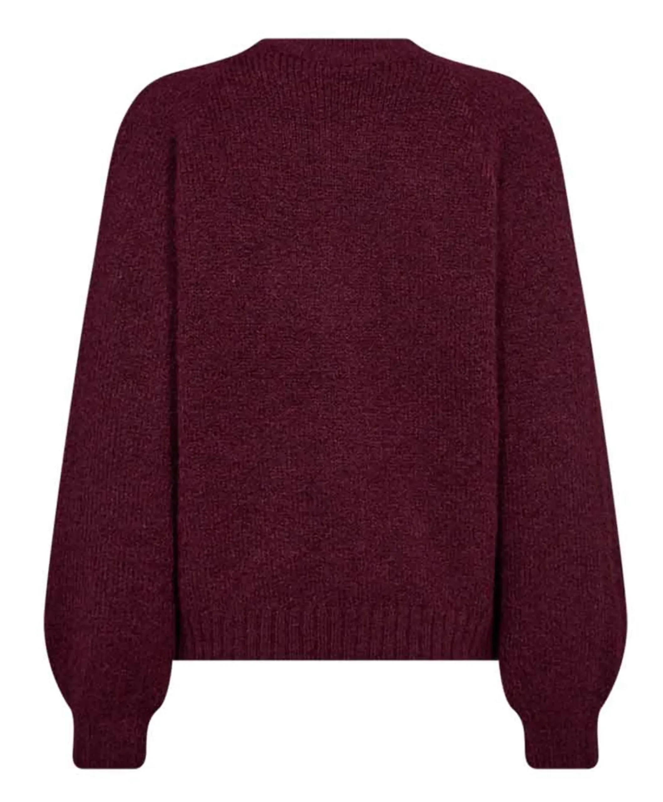 Dames vest bordeaux