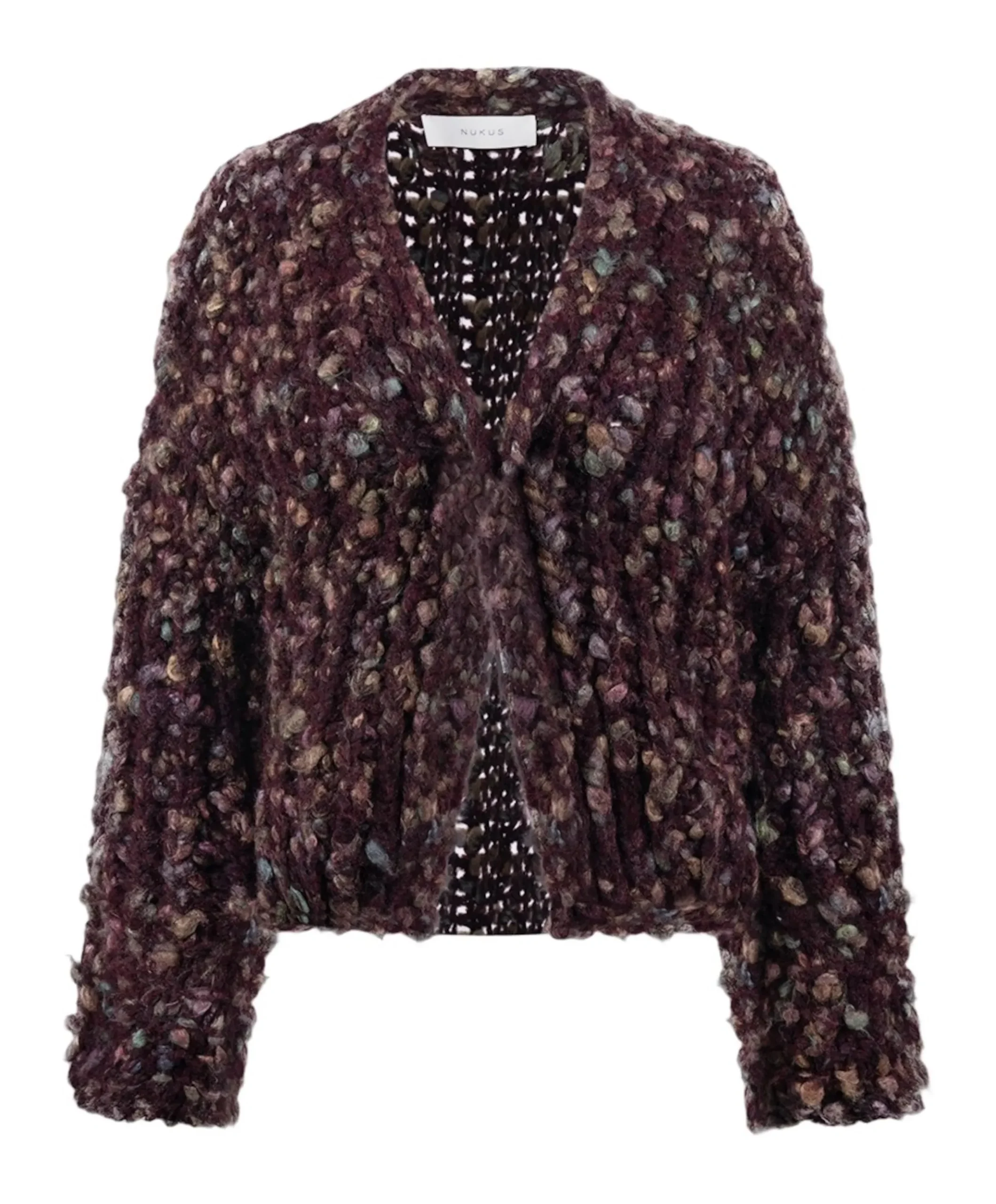 Dames vest bordeaux