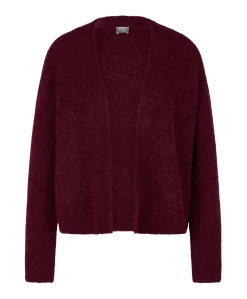 Dames vest bordeaux