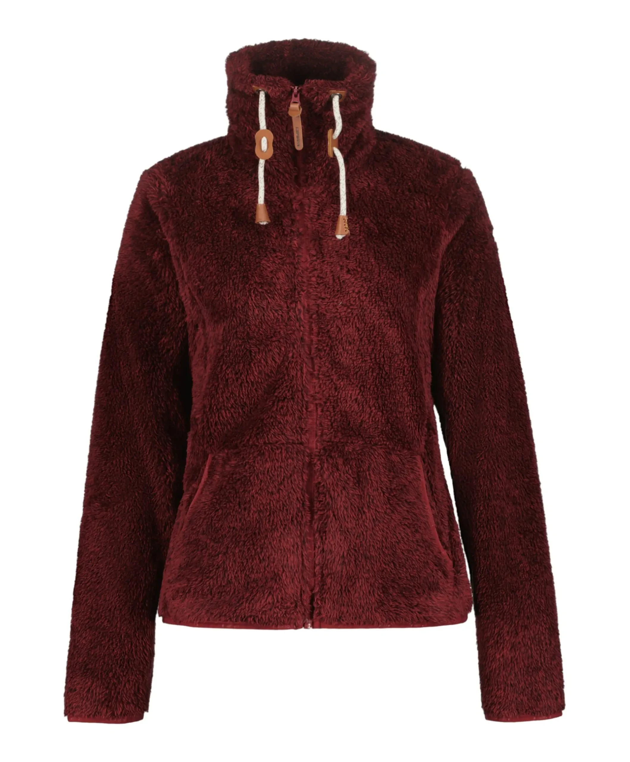 Dames vest bordeaux