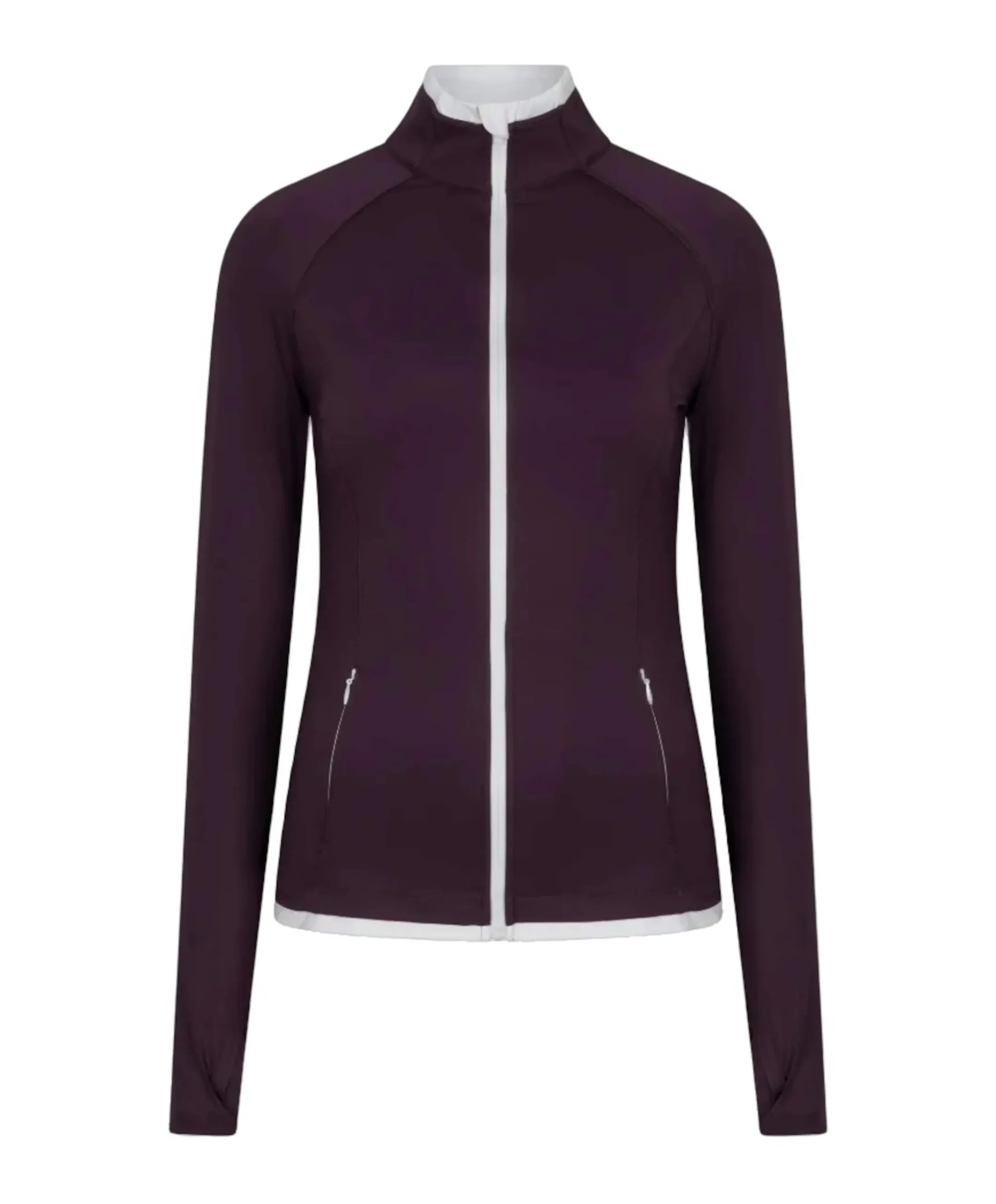 Dames vest bordeaux