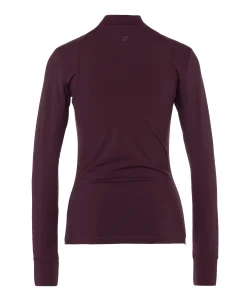 Dames vest bordeaux