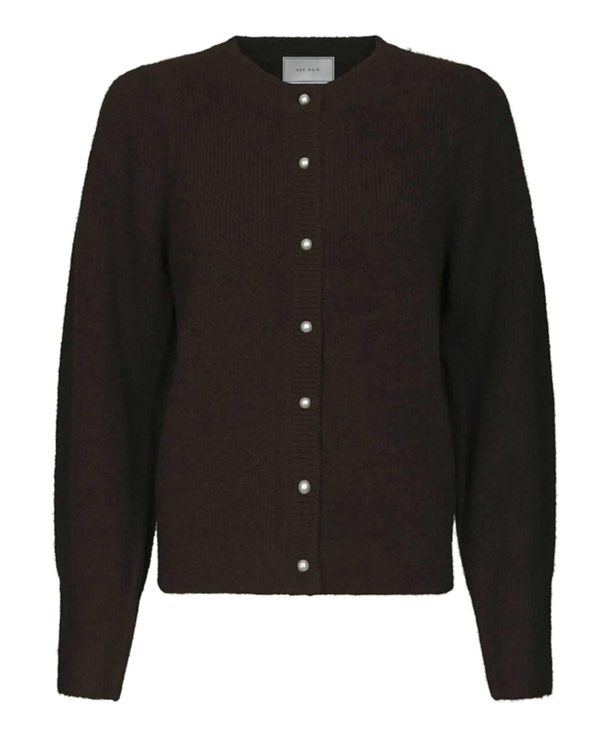 Dames vest bruin