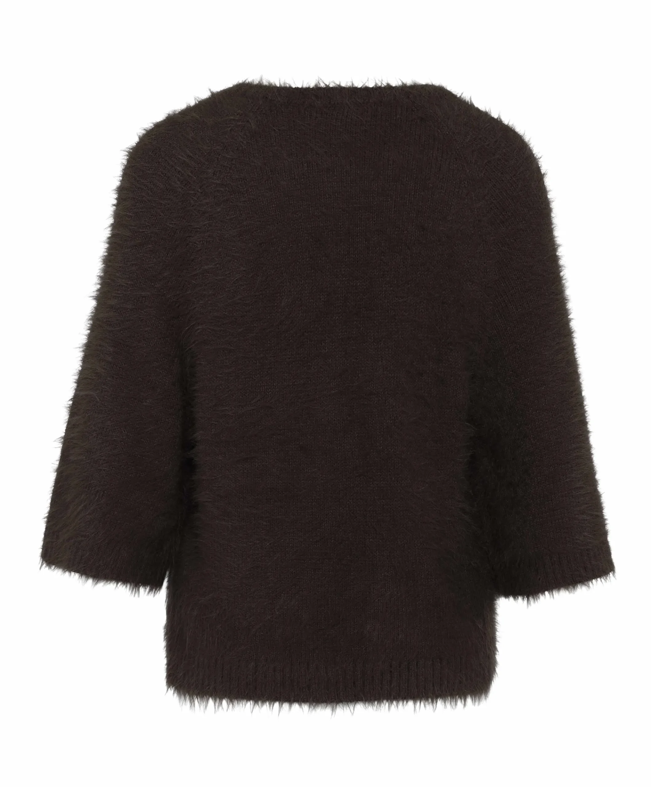 Dames vest bruin