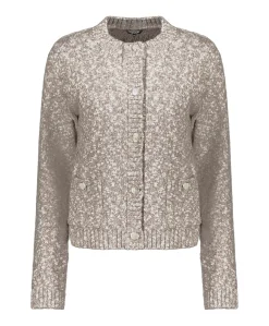 Dames vest bruin