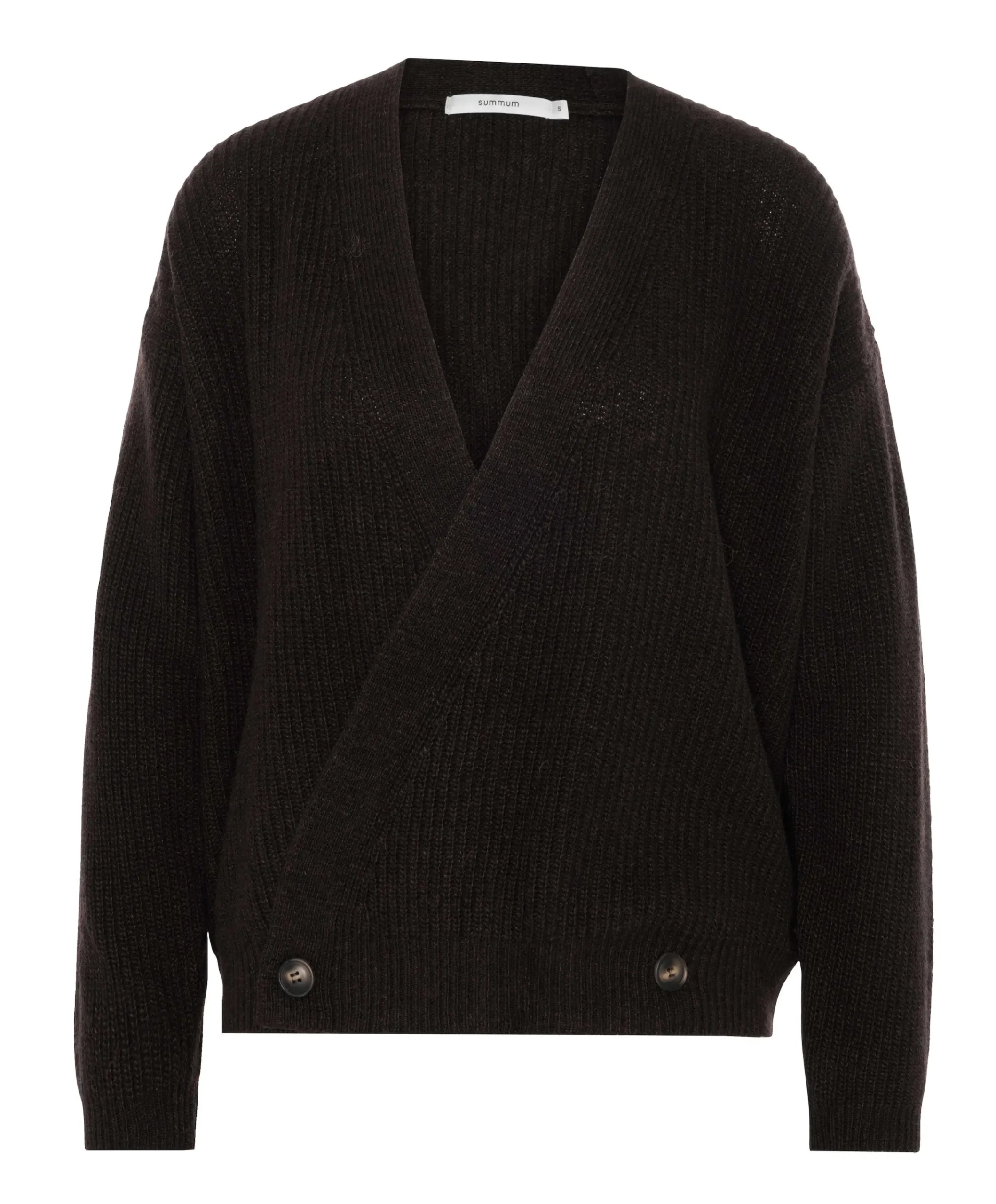 Dames vest bruin