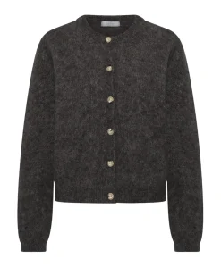 Dames vest bruin