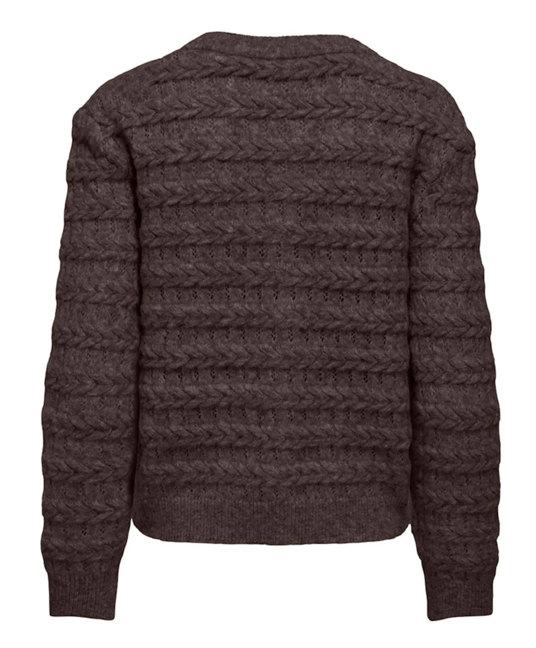 Dames vest bruin
