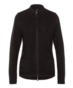 Dames vest bruin