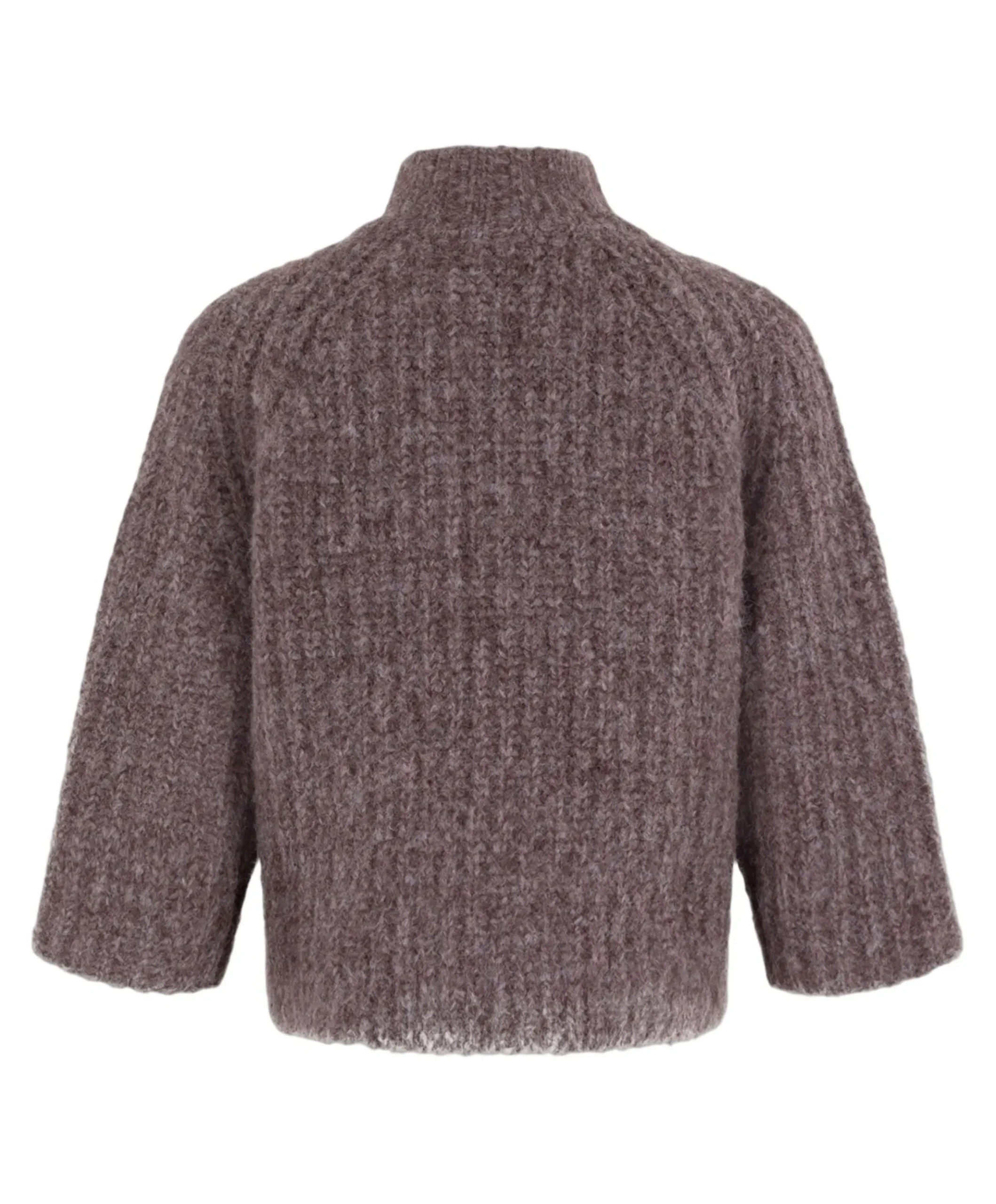 Dames vest bruin