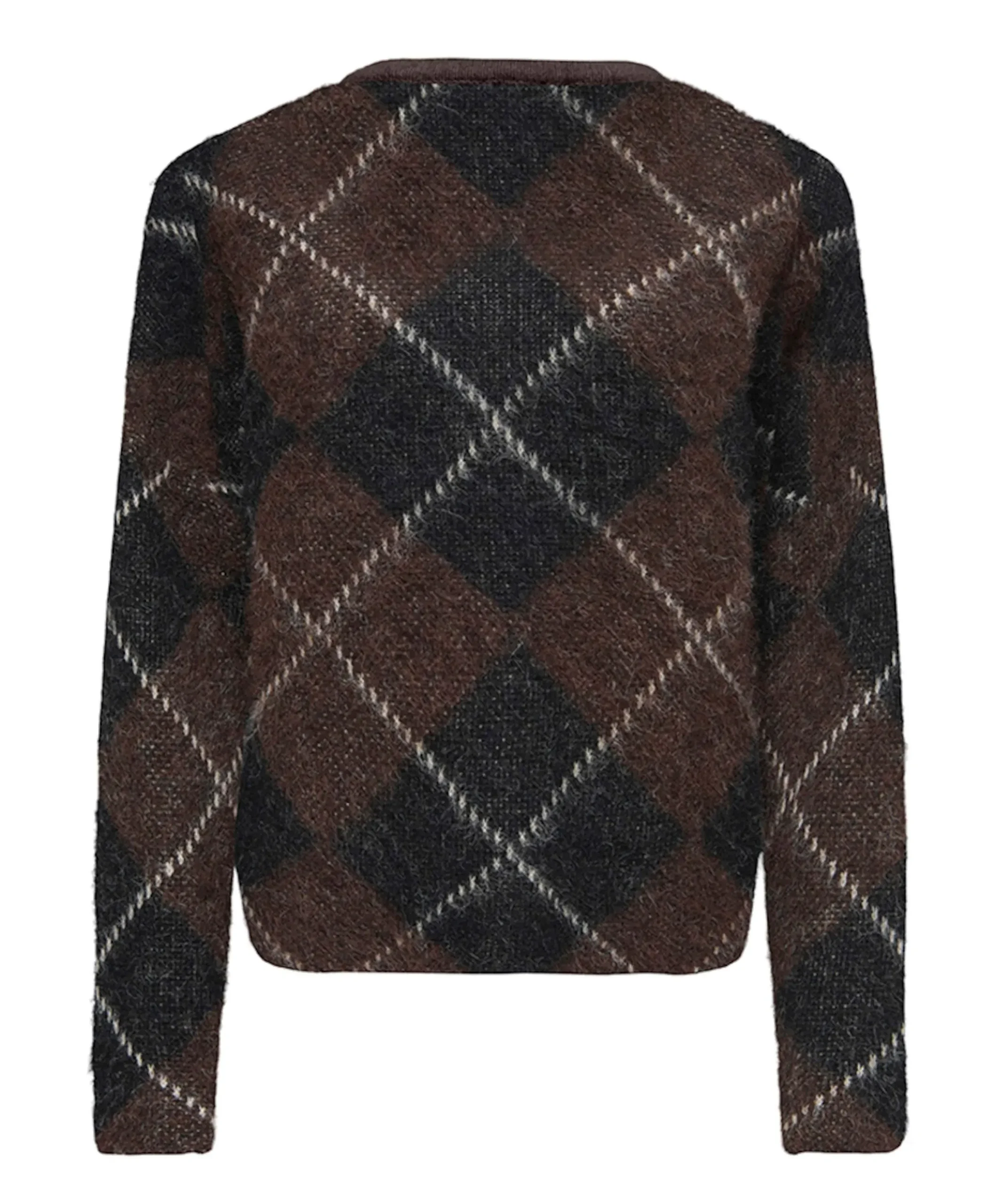 Dames vest bruin