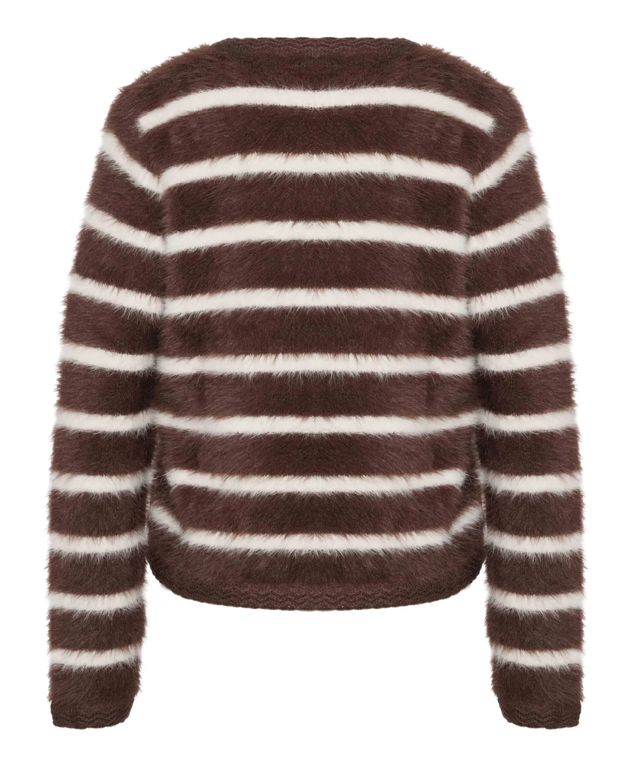 Dames vest bruin