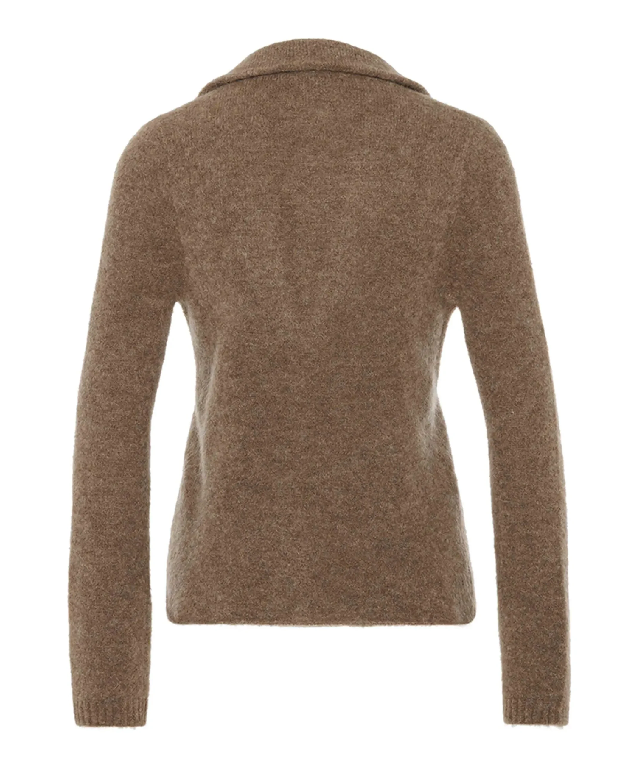 Dames vest bruin